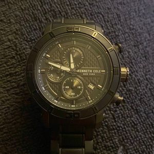 Kenneth Cole Of New York Mens Stainless Steel Water Resistant Watch